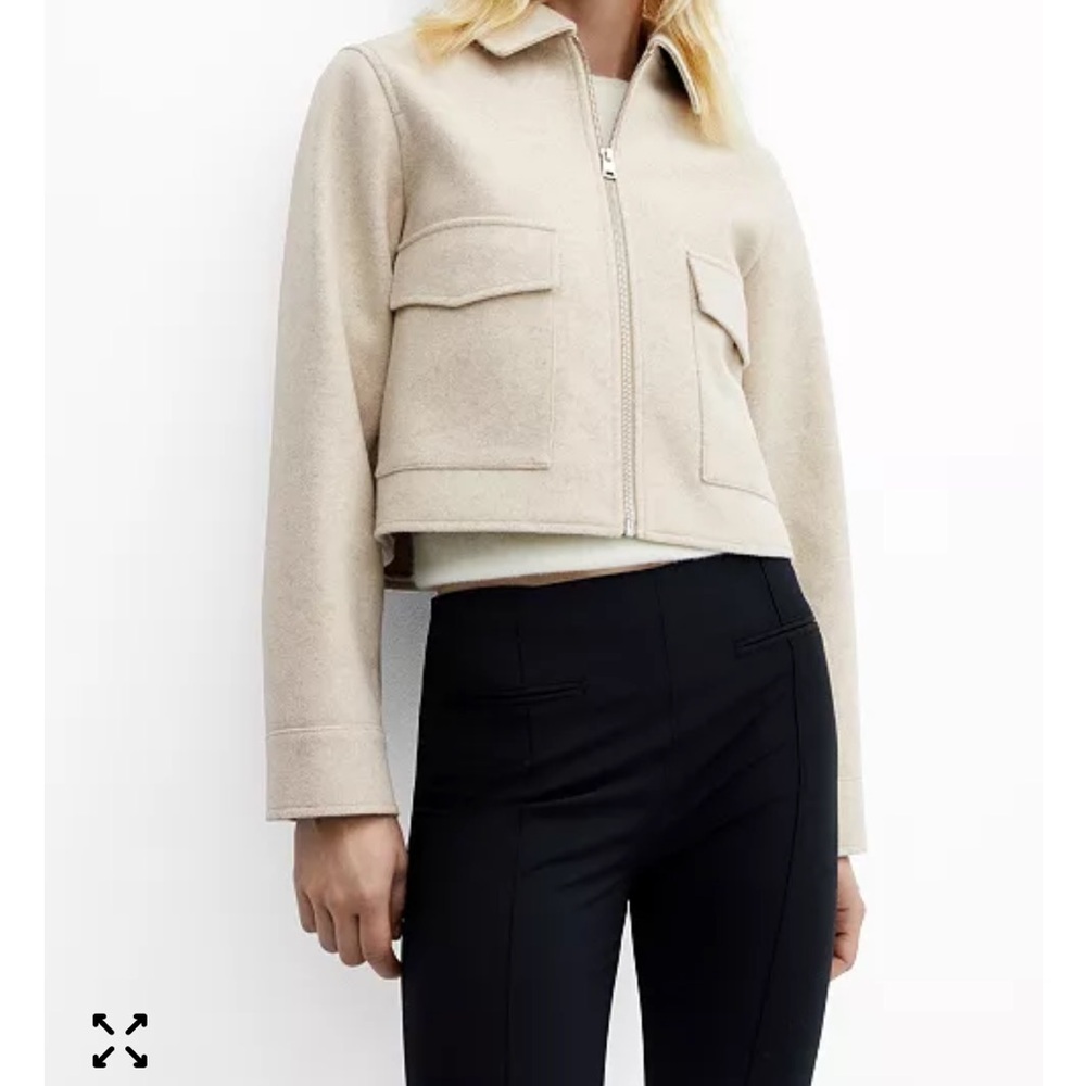 Mango Flap Pocket Jacket